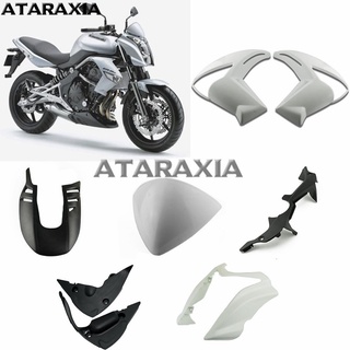 Unpainted Motorcycle Fairings Radiator Cover For Kawasaki er6n 2009 2010 2011 ER6N ER-6N Injection Fairing Bodywork Infi