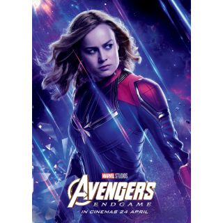 POSTER AVENGERS ENDGAME CAPTAIN MARVEL