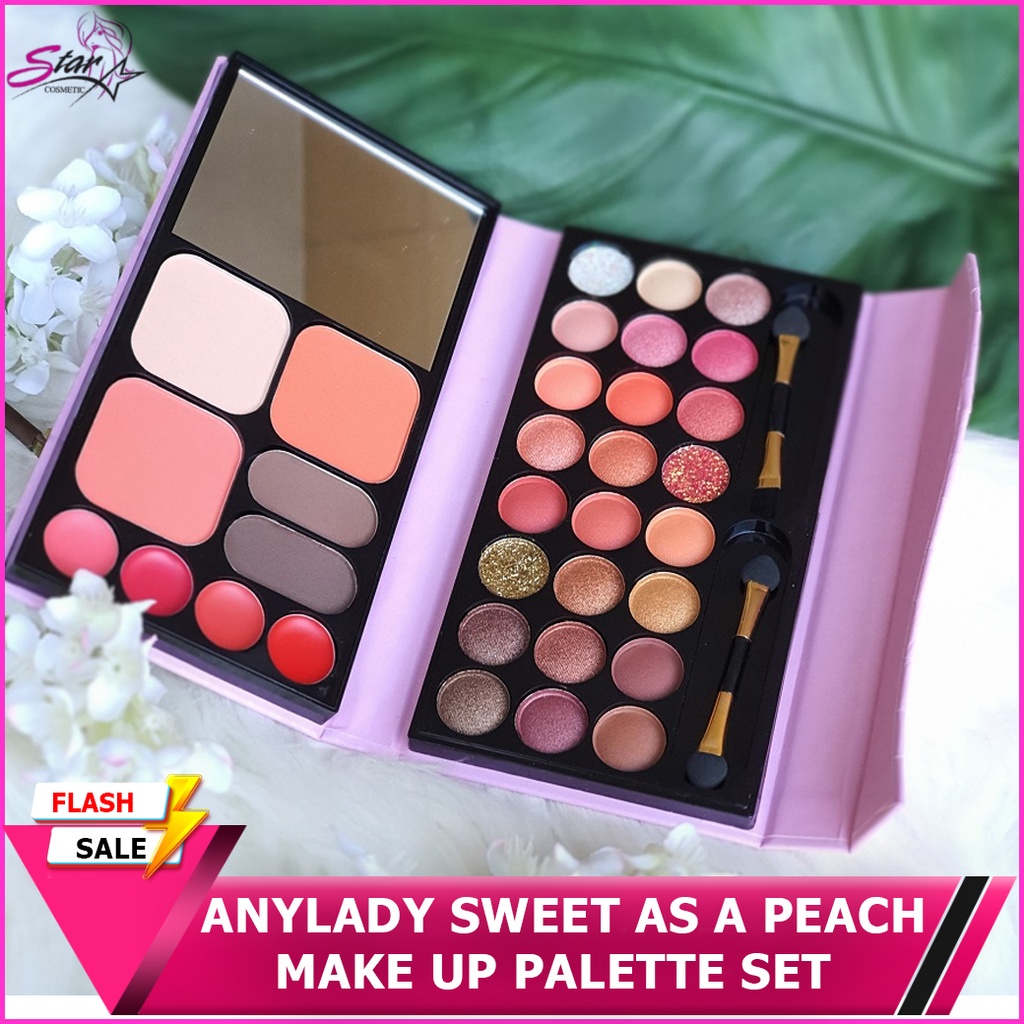 Sweet As A Peach Palette Set 8636E เมคอัพพาเลท ครบเซตในพาเลทเดียว