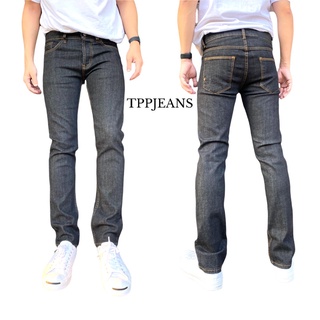 JEANSEXPRESS Slim-fit Ls13 Denim กางเกงยีนส์สลิมฟิตชาย ผ้ายืดสวมใส่สบาย สีดำยีนส์เป้าซิป Size 28-36 รับชำระปลายทาง