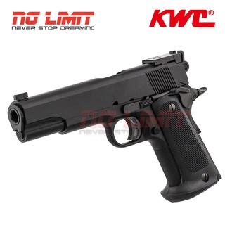 KWC Match 1911 - Made in Taiwan ลูกหมดสไลด์ค้าง ง้างนกได้ มีระบบเซฟไก หลังอ่อนใช้งานได้จริง ระบบอัดลมสปริง