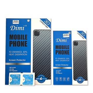 ฟิล์มกันรอยหลัง สีใสลายแคฟล่า  mini1/2/3 mini 4 mini 5 air 1/2/3  10.2 gen 7 pro 11 Air4 gen8