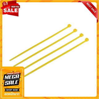 เคเบิลไทร์ ELEKTRA 6 นิ้ว 3.6 มิลลิเมตร เหลือง (100 เส้น) เคเบิ้ลไทร์ CABLE TIES ELEKTRA 6 Inch 3.6 Millimeter YELLOW (1