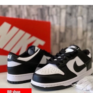 Nike SB dunk low รองเท้าผ้าใบผูกเชือกพร้อมกล่อง