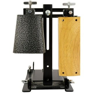 Stable PD-2 Cowbell &amp; Wood Block for Drum Pedal คาวเบล พร้อมวู้ดบล็อค แบบตีด้วยหัวกระเดื่อง