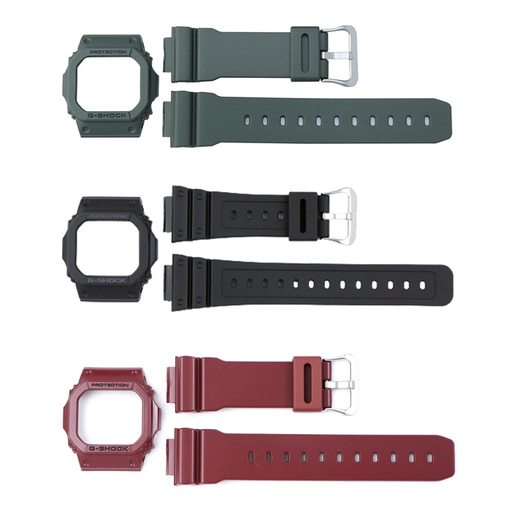 Casio G-Shock กรอบและสาย รุ่น G-5600,G-5600KG,G-5600KG-3,GW-M5610,GW-M5610-1B,GW-M5610EW,GW-M5610EW-