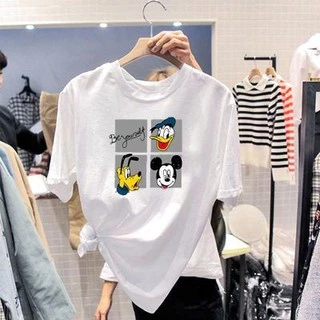 เสื้อยืดนายมิกกี้ เสื้อยืด รุ่นใหม่ ใส่สบาย ลายสวย MIQI-SHORT
