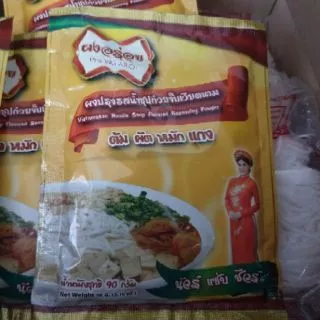 ผงน้ำซูปก๋วยจั๊บเวียดนาม📌 ไม่ใส่สี 📌ไม่ใส่วัตถุกันเสีย