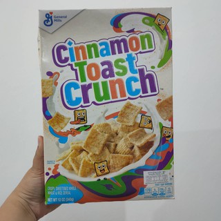 Cinnamon Toast Crunch 340G ซีเรียลธัญพืชข้าวสาลีอบกรอบผสม Cinnamon