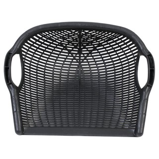 บุ้งกี๊ PVC สายหวาย SPOA  PVC RATTAN SPOA CLAM-SHELL SHAPED BASKET