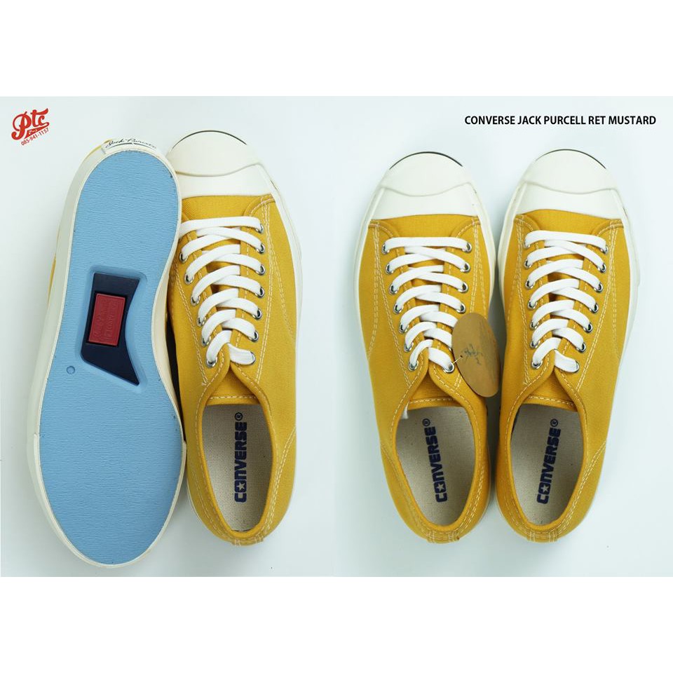 converse jack purcell yellow mustard