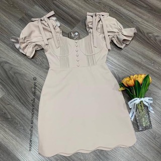 DRESS กระโปรงคอเหลี่ยม Tag : KATHALYN by INSPIRE