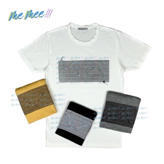 เสื้อยืดคอกลมเนื้อผ้าดี สกรีนลาย “ Snake &amp; Mouse “