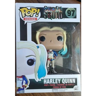 Funko pop! Harley quinn #97  ใหม่ ฟิกเกอร์ไวนิล พร้อมกล่อง