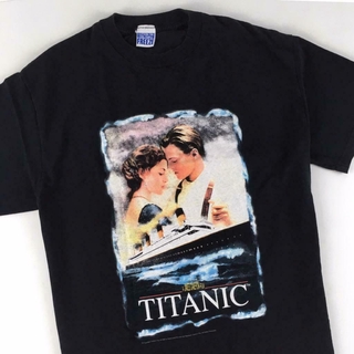 เสื้อโปสเตอร์หนังไททานิคขนาดใหญ่ Leonardo DiCaprio Kate ชนะ