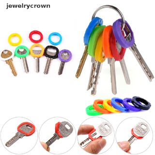 [jewelrycrown] ปลอกยางซิลิโคน แบบนิ่ม หลายสี สําหรับใส่กุญแจ