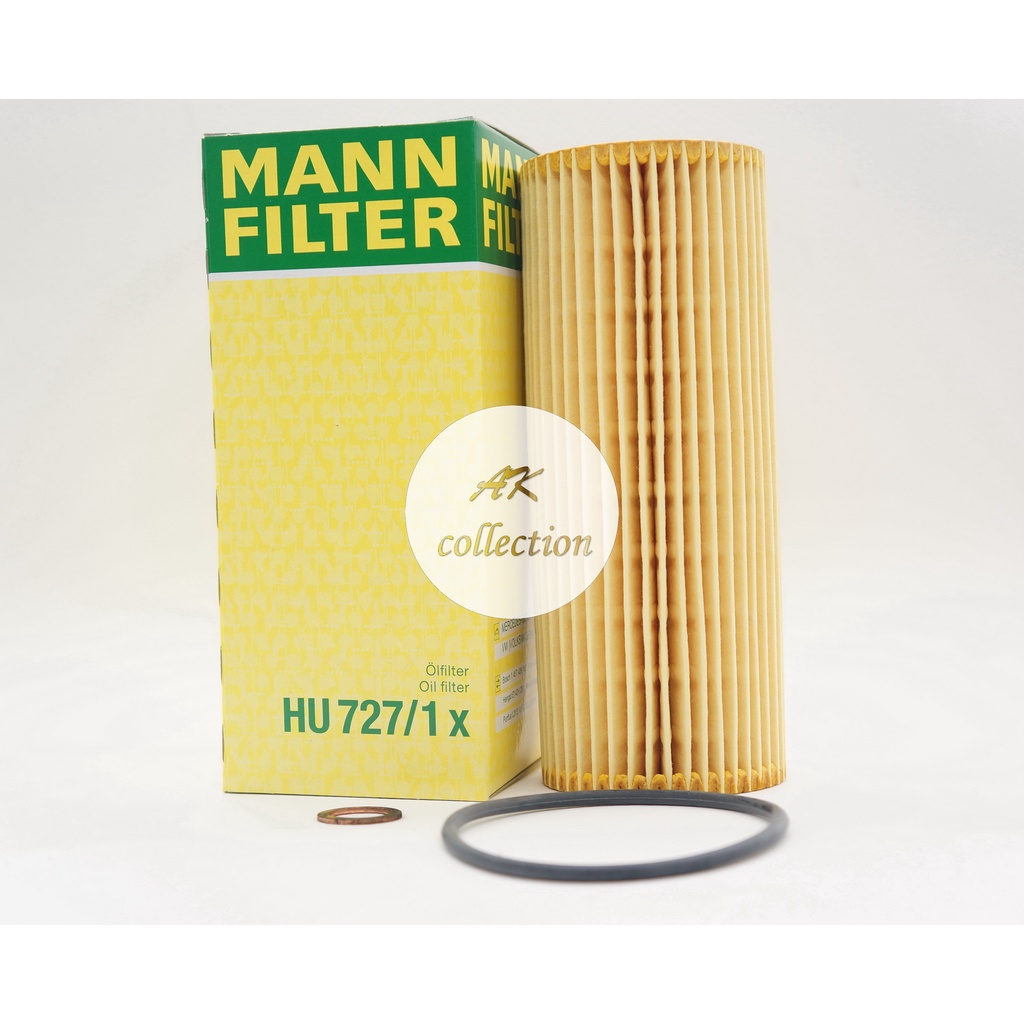 benz กรองน้ำมันเครื่อง ไส้กรองน้ำมันเครื่อง MANN FILTER HU727/1x เครื่อง M111 M104  รุ่น W124 W202 W210 W140  OX133D ราคา ถูกที่สุด ดีลบีเคเค แกลเลอรีภาพที่ 4