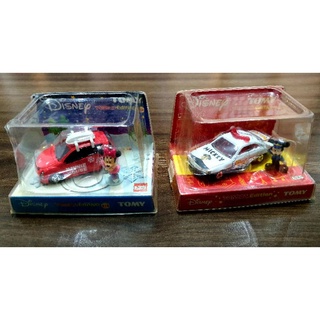 รถเหล็กขายคู่ ได้ทั้ง 2คัน  มิกกี้เมาส์&amp;มิ้นนี่ Disney Tomica Edition งานหายากสวยๆ