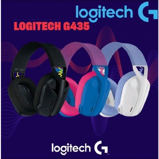 Logitech หูฟังเกมมิ่ง รุ่น G435 LIGHTSPEED Wireless Gaming Headset (รับประกัน 2 ปี)