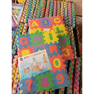 ตัวต่อโฟม ชุดตัวต่อ ABC โฟมต่อกันกระแทก ตัวต่อ แพ็ค 36ชิ้น BC059