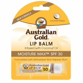 ครีมกันแดดสำหรับริมฝีปาก Australian Gold Lip Balm SPF 30 ขนาด 15 ออนซ์ (ลิปบาล์ม) วันหมดอายุ EXP 02/22