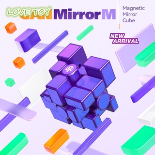 Nkodok Gan Mirror 3x3 Cube เกมอัจฉริยะ ของเล่นแม่เหล็ก มืออาชีพ ของเล่นปริศนา สําหรับเด็ก ของขวัญ