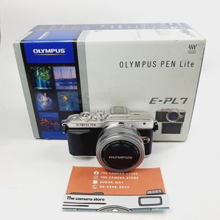 กล้อง OLYMPUS E-PL7 สีเงิน ครบกล่อง