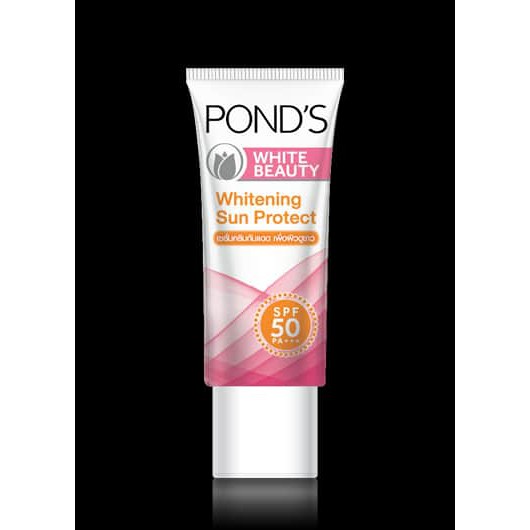 🌟 เซรั่มครีมกันแดด ไวท์ บิวตี้ พอนด์ส Pond'S White Beauty Whitening Sun  Protect | Shopee Thailand