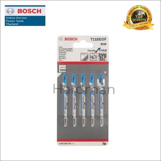 Bosch ใบเลื่อย T 118EOF (5pcs)  #1022