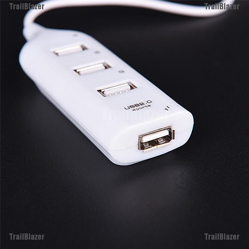 Tbth อะแดปเตอร์ฮับแยก USB 2.0 ความเร็วสูง 4 พอร์ต สําหรับคอมพิวเตอร์ PC