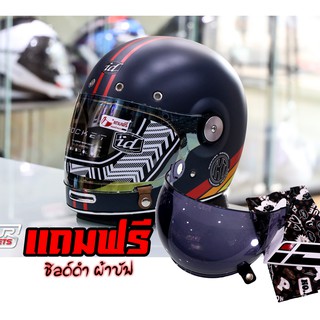 หมวกกันน็อค ID HELMETS ROCKET MATT BLUEJEANS