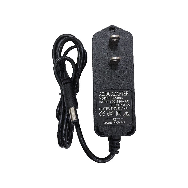 Dc 5V2A Power Supply Ac 100 V - 240 V อะแดปเตอร์แปลงปลั๊ก Eu 5 . 5 มม. X 2 . 1 มม. 1000 Ma สําหรับ Arduino