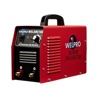 เครื่องเชื่อม อุปกรณ์ เครื่องเชื่อม INVERTER WELPRO WELARC160 160 แอมป์ อุปกรณ์เชื่อม บัดกรี เครื่องมือช่าง ฮาร์ดแวร์ IN