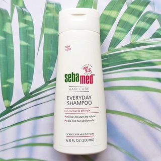 แชมพู สำหรับผมทุกประเภทและหนังศีรษะที่บอบบาง Everyday Shampoo For normal to dry hair 200 ml - Sebamed