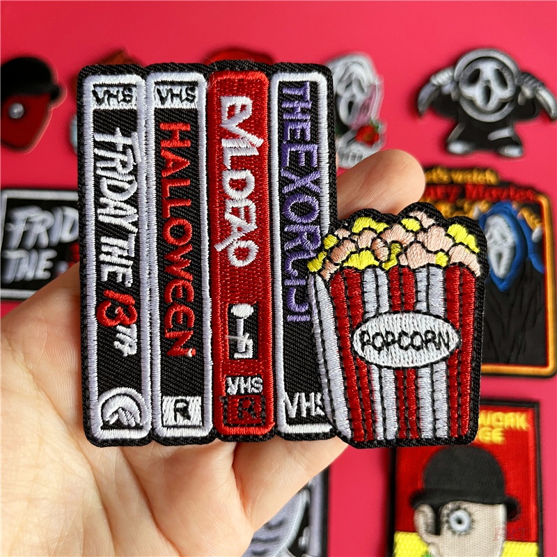 ☸ แผ่นแพทช์หนังสยองขวัญ Tomie Joker Scream Jack Skellington สไตล์คลาสสิก ☸ แผ่นแพทช์รีดร้อน ขนาดใหญ่ DIY สําหรับตกแต่งเสื้อผ้า 1 ชิ้น