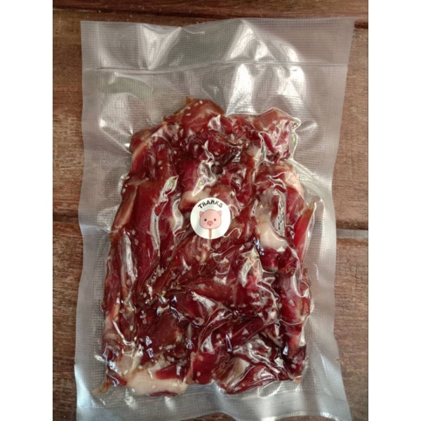 หมูแดดเดียวขนาด 200 กรัม เชต 5 แพ็ค - รูปที่ 2