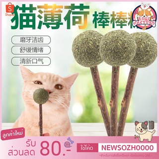 Boqi Factory catnip แคทนิปอมยิ้มเสียบไม้มาทาบิสมุนไพรแมวฟินแคทนิปแมวกัญชาแมว(ของเล่นแมว)​ XJ44