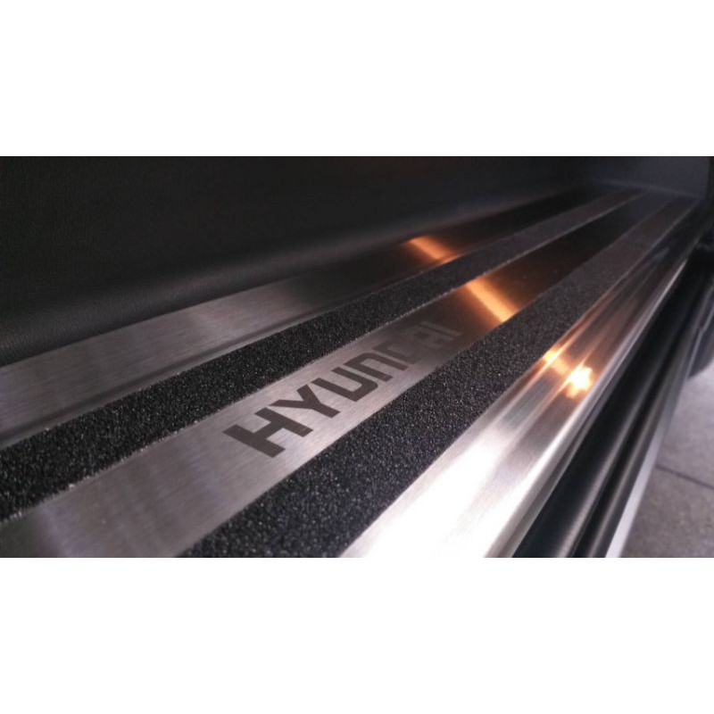 กาบบันไดสแตนเลส#hyundai#h1