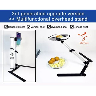 Copy Stand ขายึด พร้อมขายึด 180 องศาสำหรับขายึดกล้อง DSLR พร้อมด้วยสกรูขนาด 1/4 นิ้วสำหรับถ่ายภาพ / ถ่ายภาพ