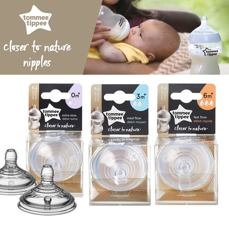 🇺🇸 USA 🇺🇸 จุกนม Tommee Tippee เบอร์ 1 (0m+) ,2 (3m+) , 3 (6m+)