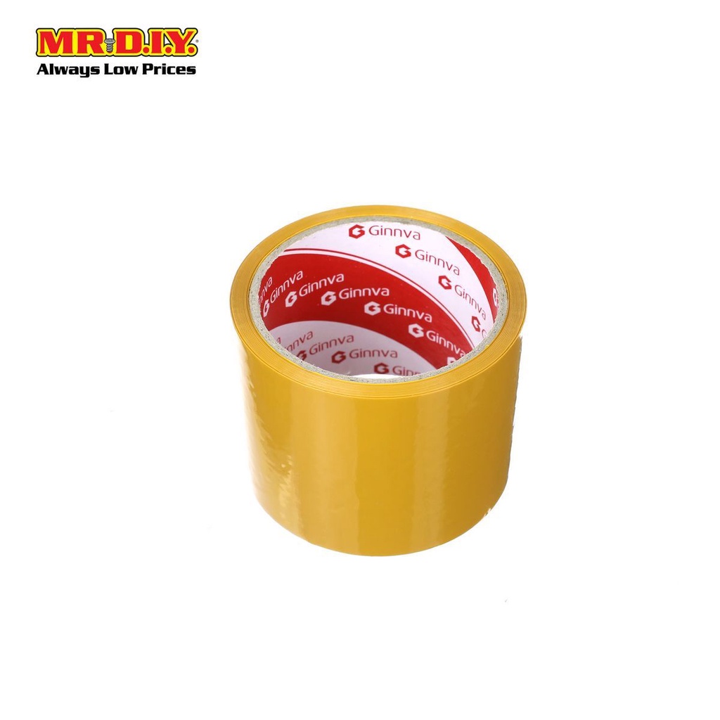 Mr.diy GINNVA Strong Adhesive Beige Bopp Tape (72mm x 40y)