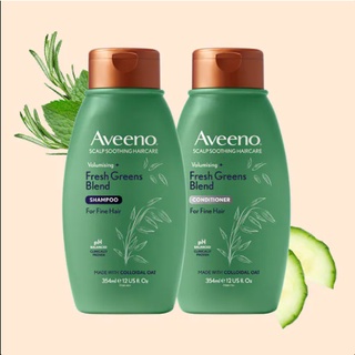 AVEENO® สูตรสำหรับผมเส้นเล็ก VOLUMISING+ FRESH GREENS BLEND