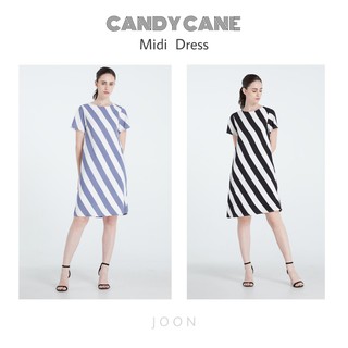 Candy Cane Midi  Dress