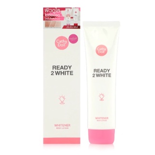 (แท้) Cathy Doll Ready 2 White Whitener Body Lotion 150ml เคทีดอลล์ เรดี้ทูไวท์ ไวท์เทนเนอร์บอดี้โลชั่น