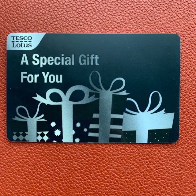 Gift voucher tesco lotus มูลค่า 1,000 บาท !!