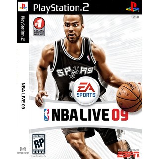 แผ่นเกมส์ NBA Live 09 PS2 Playstation 2 คุณภาพสูง ราคาถูก