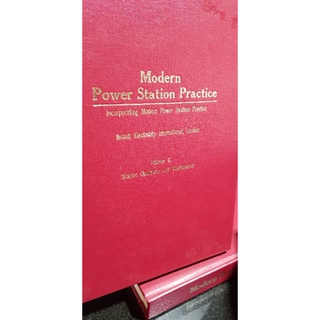 หนังสือ Modern Power Station practice