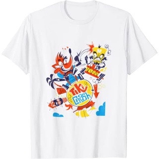 เสื้อยืดผ้าฝ้ายพรีเมี่ยม เสื้อยืด พิมพ์ลาย Tiki Crash Team Racing