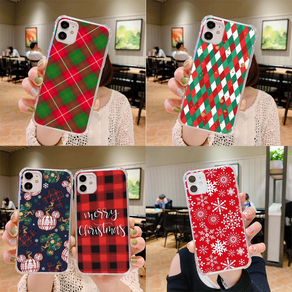 Y-162 Merry Christmas Theme ซิลิโคน TPU สําหรับ Huawei Y8P Y8S Y9S Y7 Y6 Y6S Y9 Lite Prime Pro ปกอ่อ
