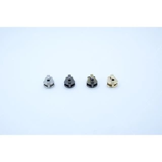 ปลีก/ส่ง.. (1ชิ้น) หัวซิปรถไฟ เบอร์5 งานซิ้ง ชุบเกรดA ไม่ลอก ไม่ดำ (ZP0005)